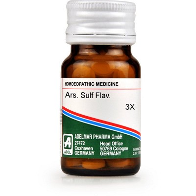 Adel Arsenic Sulphuratum Flavum 3X (20 gm)